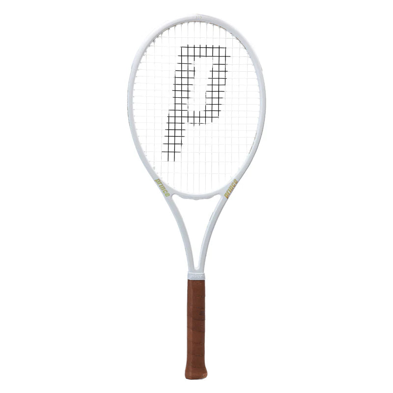 Prince Heritage 100 Limited Edition 275G 4 1/4  Racquet White Frame with Limited Cover