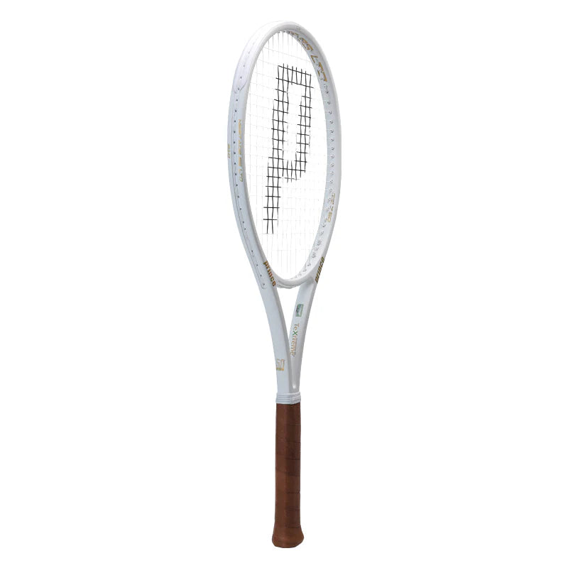 Prince Heritage 100 Limited Edition 275G 4 1/4  Racquet White Frame with Limited Cover