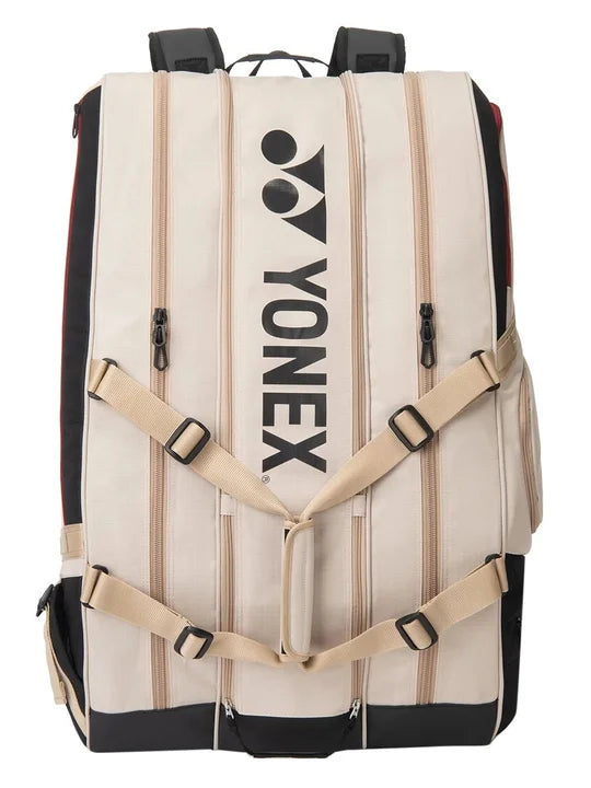 Yonex 2026 Gearlogic Racquet 12 Pack Bag Beige