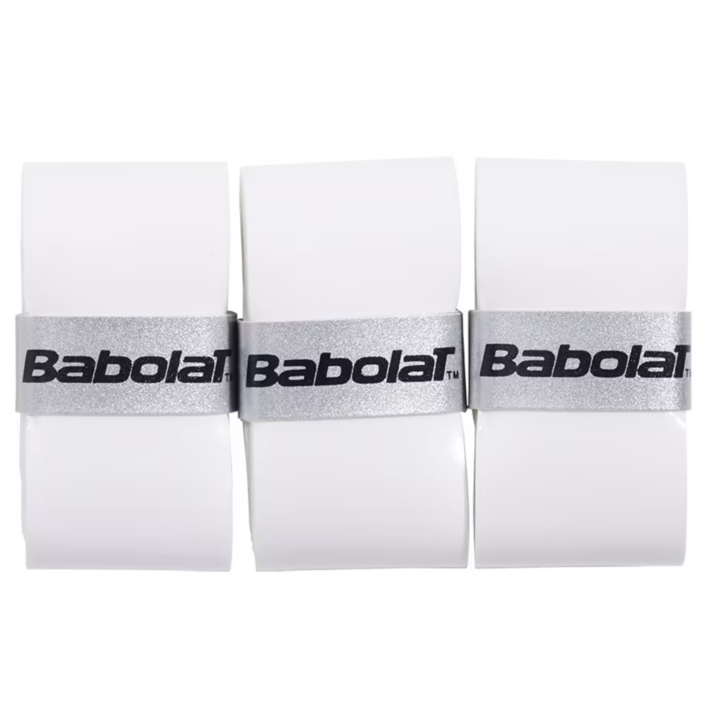 Babolat Pro Tour 2.0 3 Pack OVERGRIP Comfort White