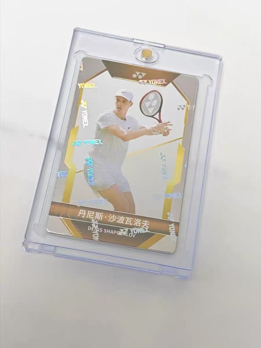 Yonex Limited edition collectible tennis player cards