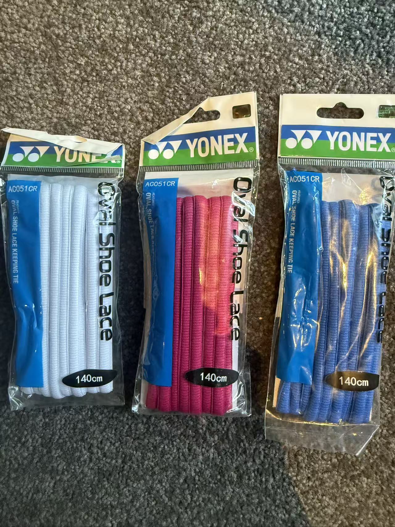 Yonex AC051 Oval Shoes Lace 140 cm Keeping Tie (One Pair)