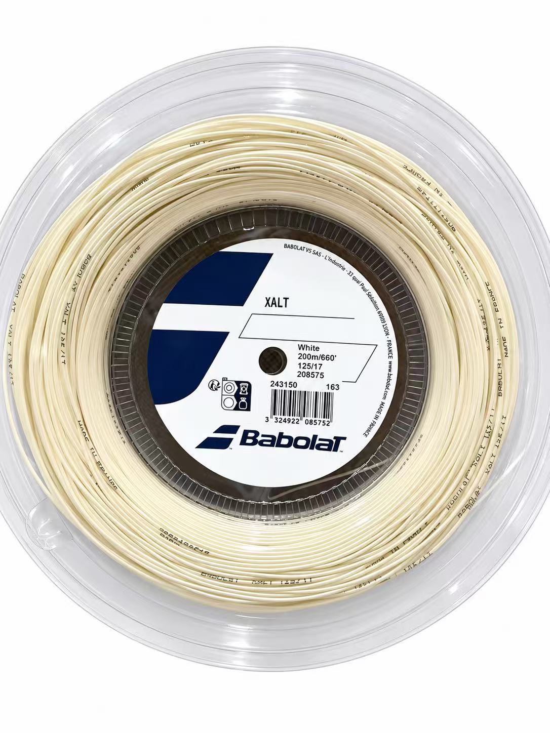 BabolaT XALT 1.25/17 200M Reel Tennis String