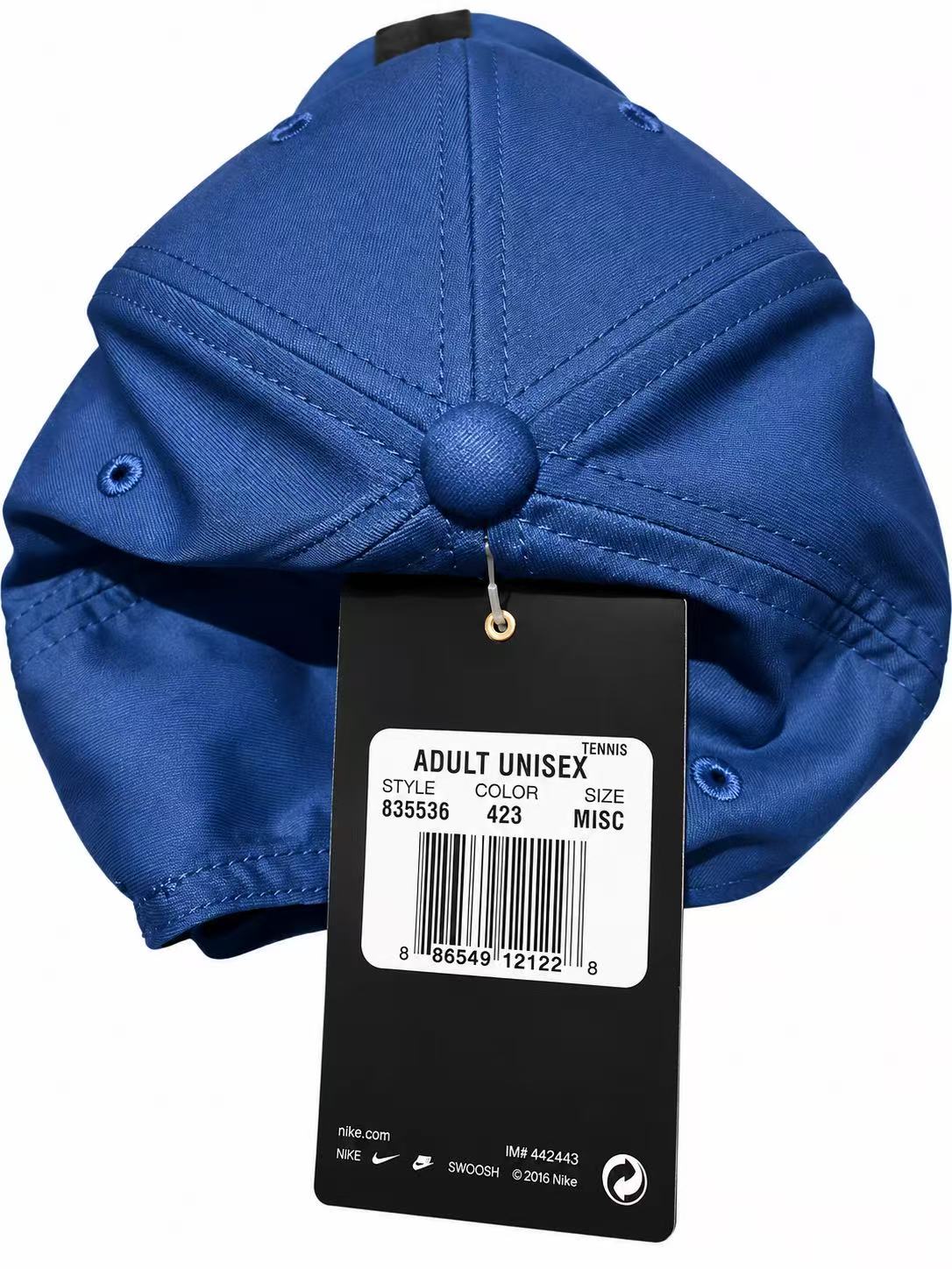 NIKE Men’s RF Roger Federer Legacy91 Iridescent Tennis Cap-Navy, 835536-423