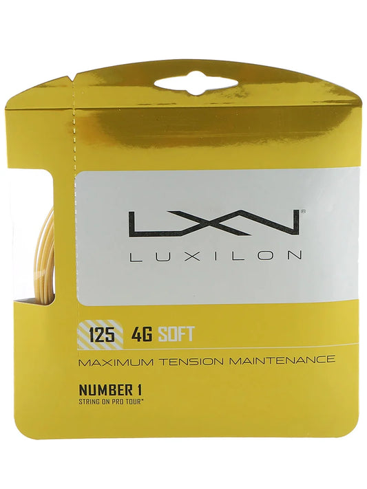LUXILON 4G SOFT 125 TENNIS STRING 12M SET