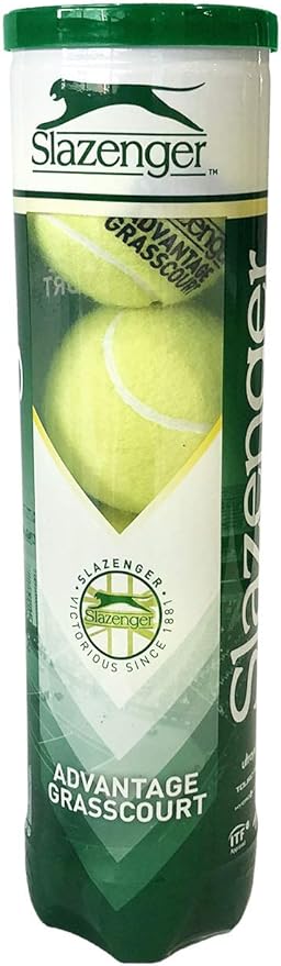 Slazenger Advantage Grasscourt Tennis Balls 4 Balls Can