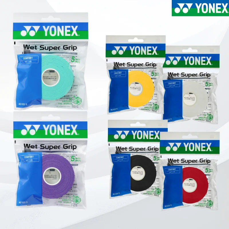 Yonex Ac 102 overgrips 5 pack