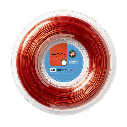 LUXILON ALU POWER 128 ROLAND GARROS STRING 200M REEL