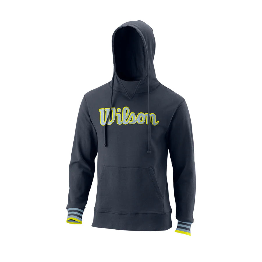 Wilson MEN'S SCRIPT ECO COTTON PULLOVER HOODY