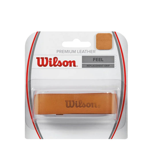 WILSON PREMIUM LEATHER REPLACEMENT TENNIS GRIP Brown