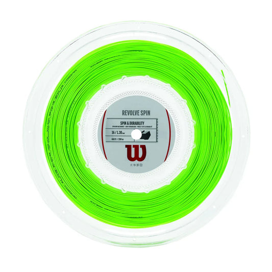 WILSON REVOLVE SPIN TENNIS STRING 200M REEL