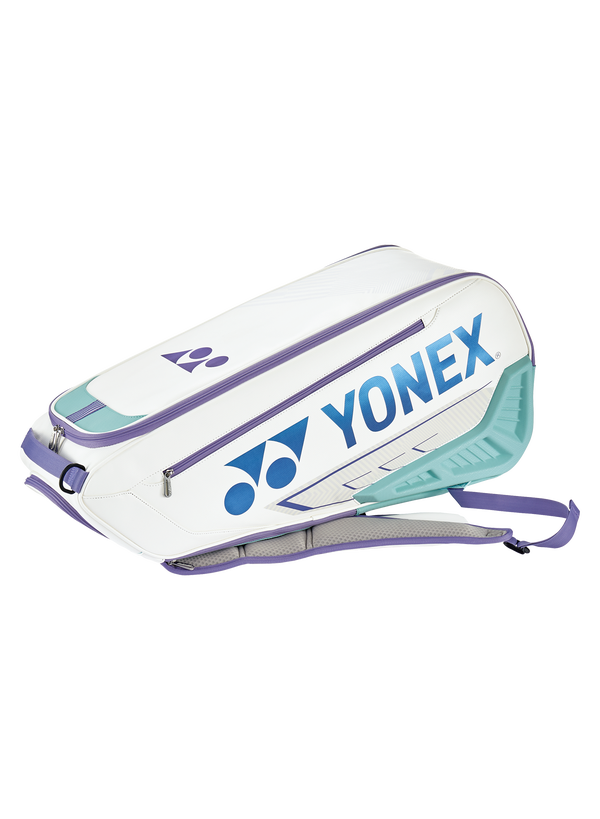 YONEX EXPERT RACQUET BAG 6 PCS BA02326 White / Pale Blue