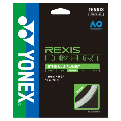 Yonex Rexis Comfort 16/1.30 Tennis String 12M Set