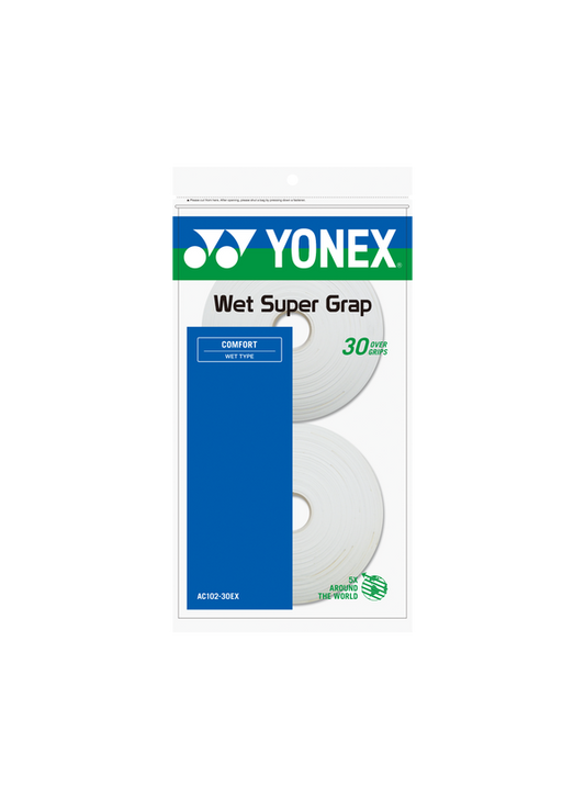 Yonex  Super Grap Overgrip AC 102EX -30 White  30 Grips