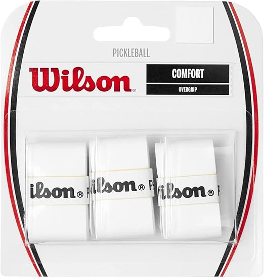 Wilson Pickleball Comfort Overgrip 3 Pack White
