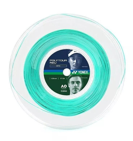 Yonex Tennis String POLY TOUR REV 125 200M Reel Mint PTR 125 Made in Japan