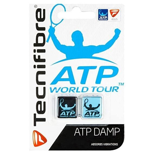 Tecnifibre ATP Damp  Dampener 2 Pack ABSORBS VIBRATIONS Blue