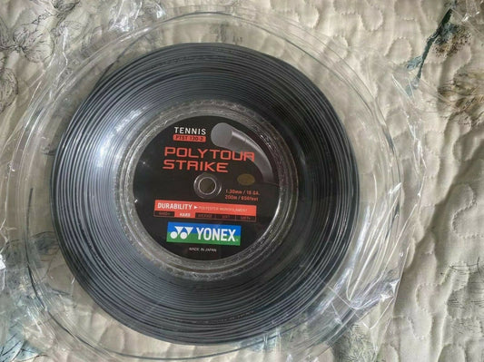 Yonex Tennis String POLY TOUR STRIKE 130 200M REEL GRAY PTST 130-2  JAPAN