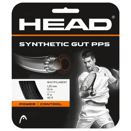 HEAD SYNTHETIC GUT PPS 17/125 12M Set Black Power Control
