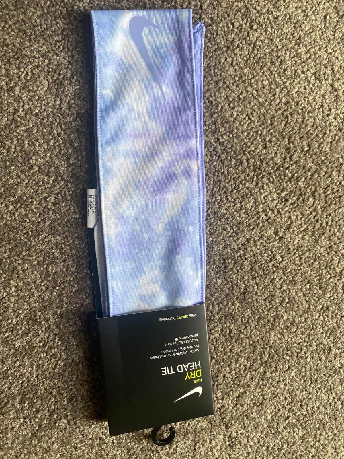 Headband Nike Dri-Fit Tie Printed Reversible Lilac N0000245596 OS