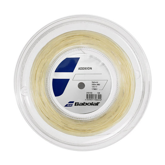 Babolat Addixion 125/17 200M Reel Tennis string Natural  France