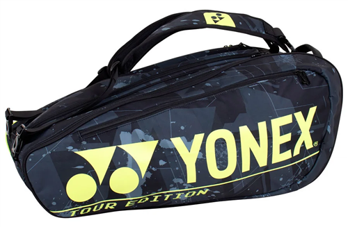 Yonex BA92029EX Pro Racquet Bag (9 Pcs) Black/Yellow (400)