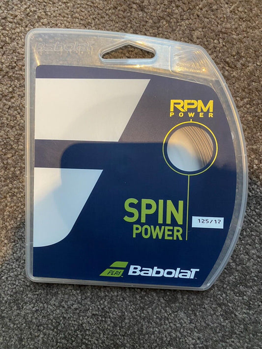 Babolat RPM power 17/1.25 12M String Set