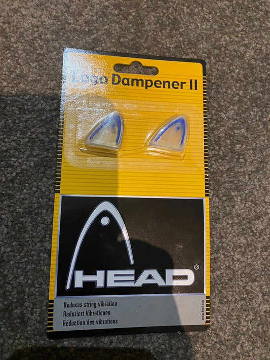 Head  LOGO Dampener II Vibration Dampener 2 piece pack Blue