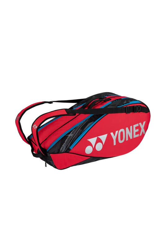 Yonex 2023 Vcore BAG BA92226EX Pro Racquet Bag (6 Pcs) Scarlet (651)