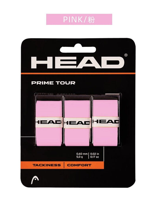 Head Prime Tour 3 Pack Overgrips comfort Pink