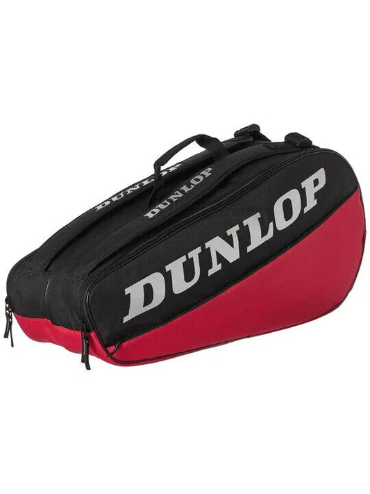 Dunlop CX-Club 6 Racquet Pack Tennis Bag Black/Red