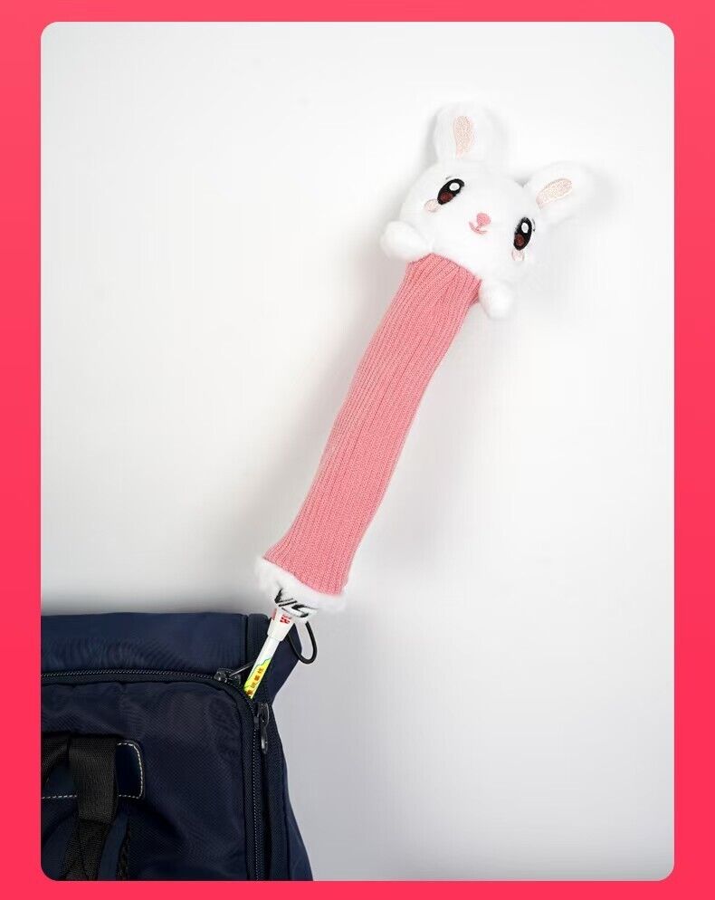 VG019R(Rabbit) Badminton Racket Handle Cover protector cute doll cover
