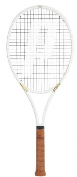 Prince Heritage 100 Limited Edition 275G 4 1/4  Racquet White Frame