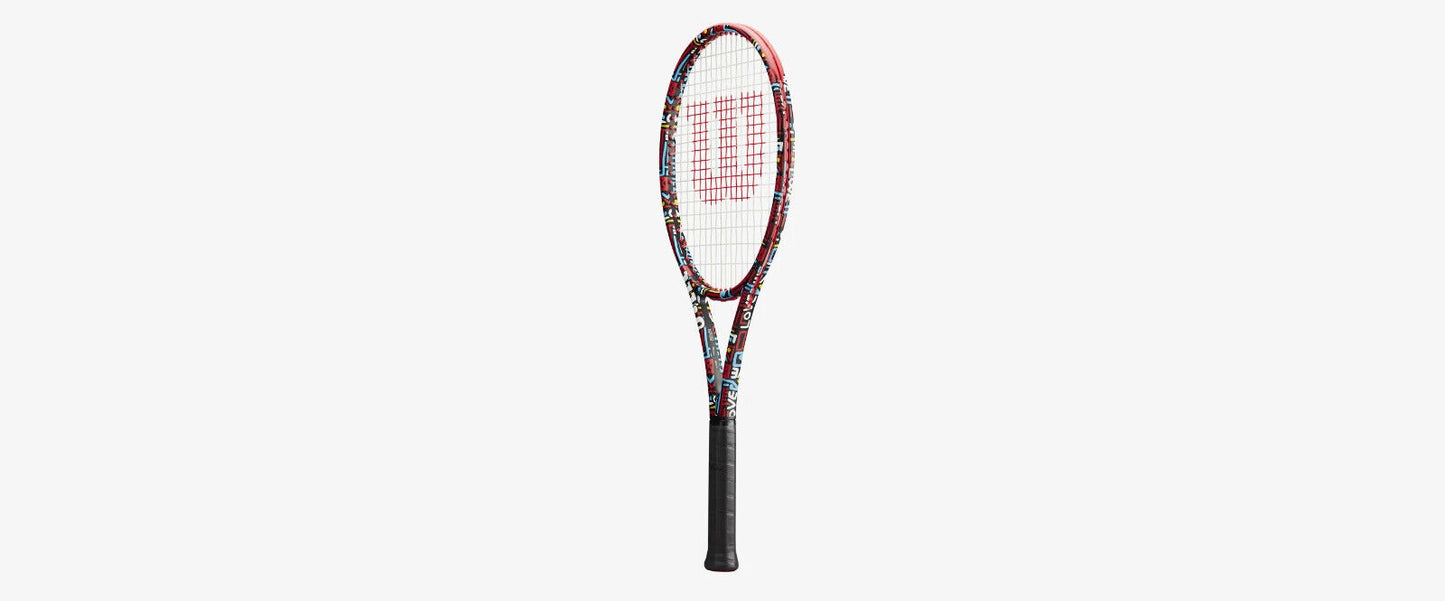 BRITTO HEART Pro Staff TENNIS RACQUET 4 1/4 STRUNG With Britto BAG