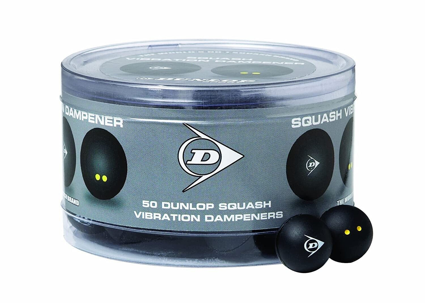 Dunlop Tennis Squash Vibration Dampener Shock Absorber Damper Ball 2 Pieces