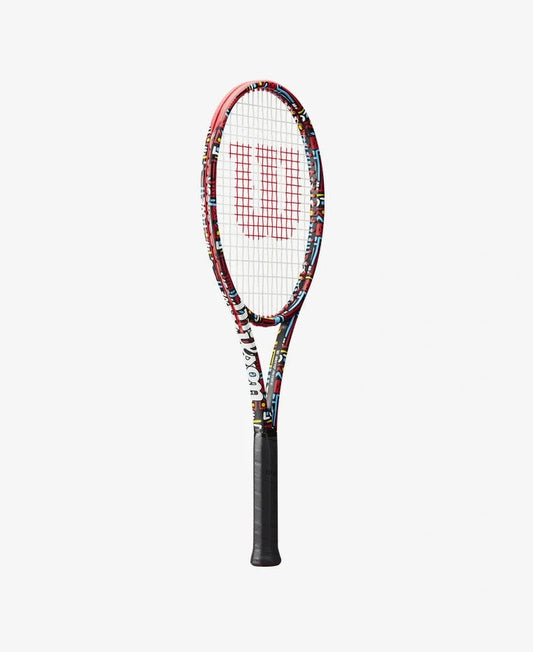 BRITTO HEART Pro Staff TENNIS RACQUET 4 1/4 STRUNG With Britto BAG