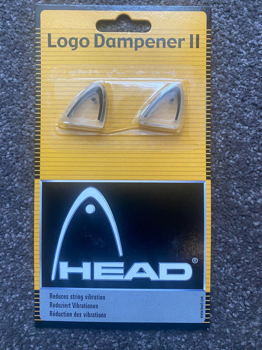 Head  LOGO Dampener II Vibration Dampener 2 piece pack BLack