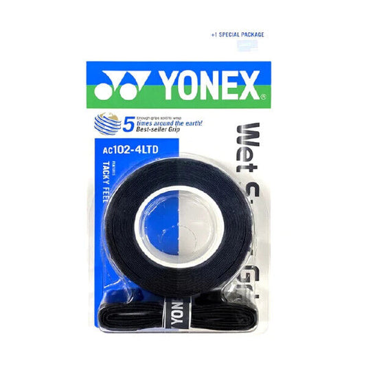 Yonex AC102-4Ltd super Grap Black (3+1) overgrips