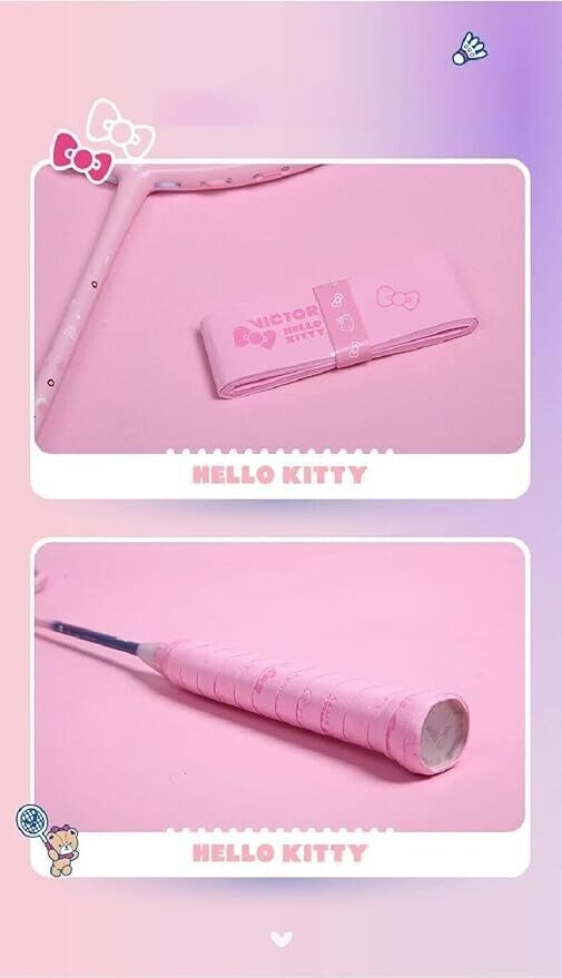 VICTOR X Hello Kitty GR262KT Pink Overgrip