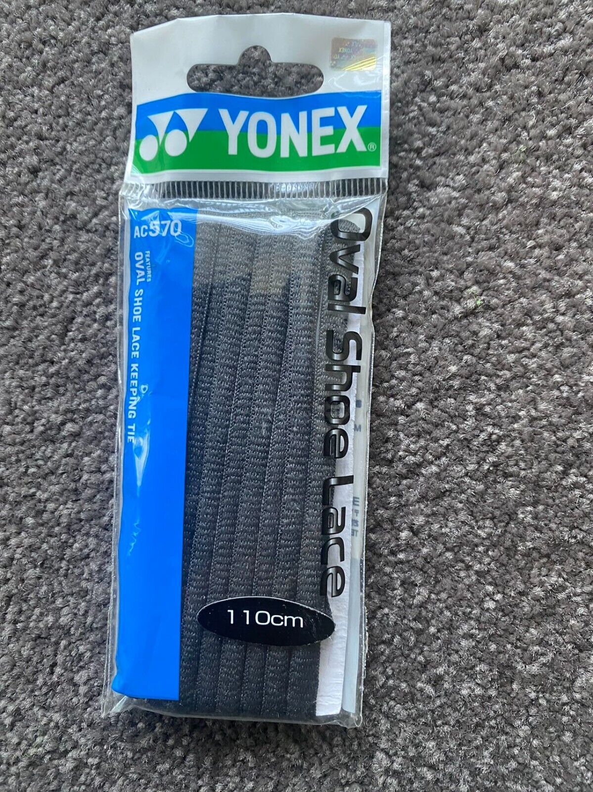 Yonex AC570 Oval Shoes Lace 110cm Orange Keeping Tie (One Pair) 3 colors