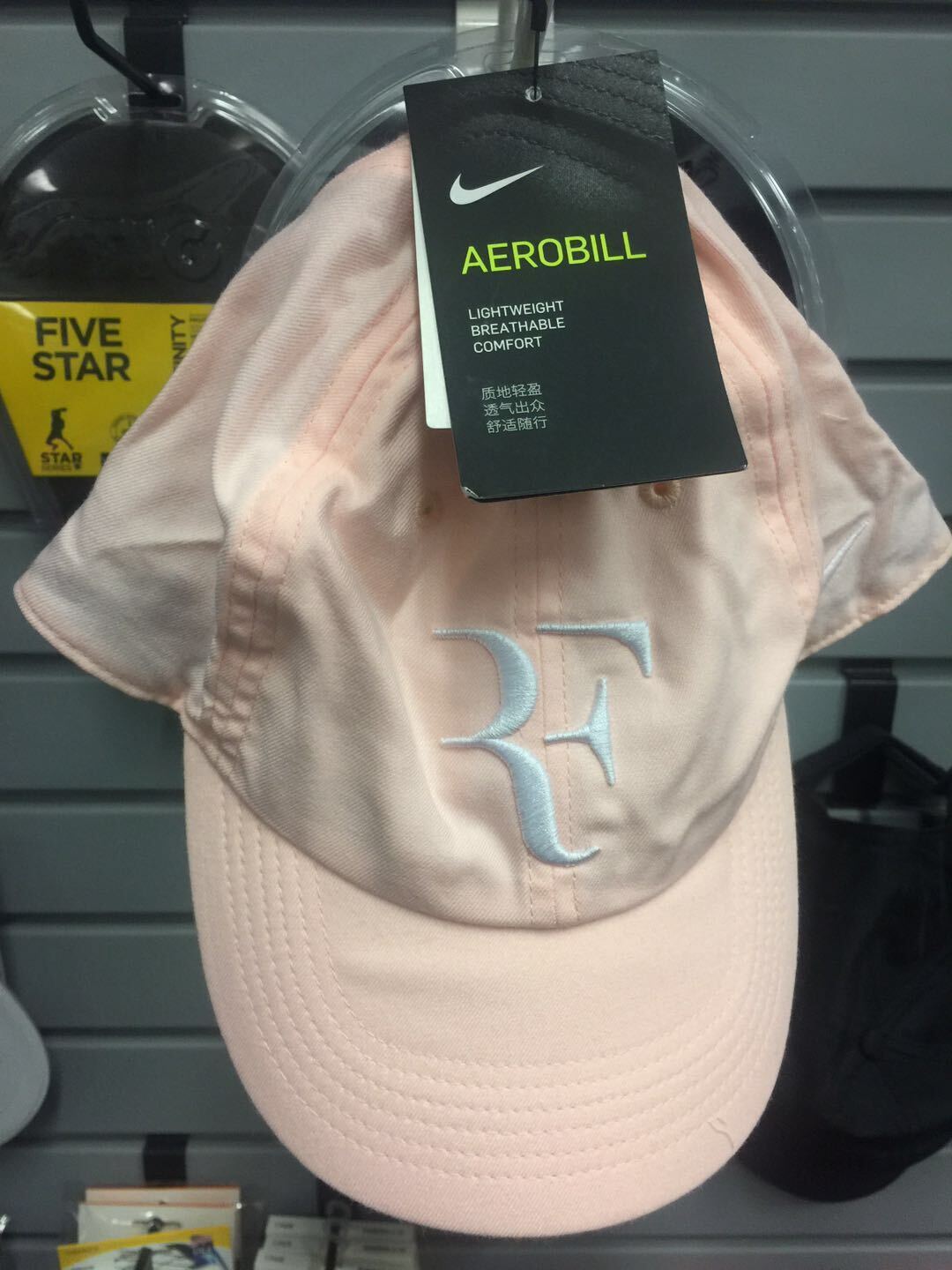 Nike Roger Federer AeroBill H86 Dri Fit Tennis RF Cap AH6985-654 Pink