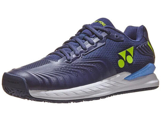 Yonex POWER CUSHION ECLIPSION 4 MEN CLAY Tennis Shoes Navy Blue SHTE4MACEX