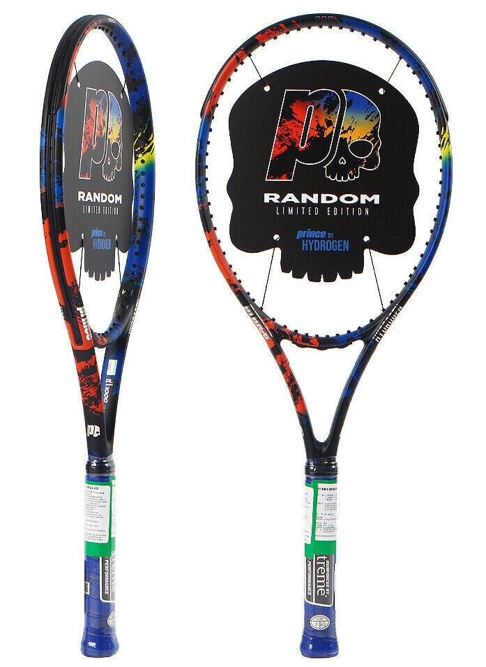 PRINCE By HYDROGEN RANDOM 100 Limited Edition 300G 4 1/4 Tennis Racquet