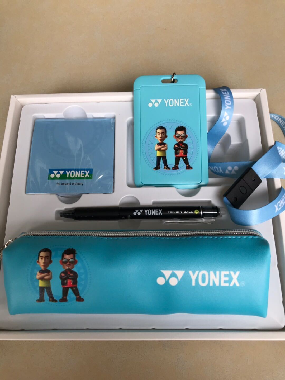 Yonex YOBC0039CR Lin-Dan /Lee Chong Wei Stationery box Set