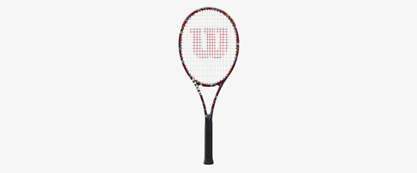 BRITTO HEART Pro Staff TENNIS RACQUET 4 1/4 STRUNG With Britto BAG