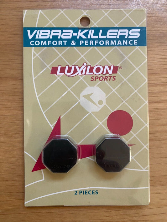 Luxilon vibra killer dampener 2 pieces pack Black