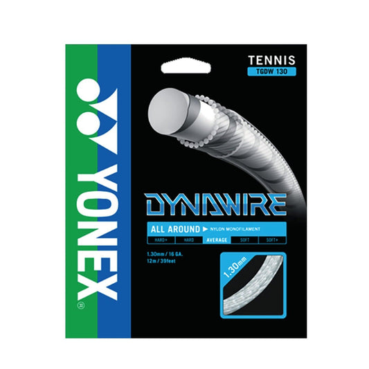Yonex Dynawire 130 12M Set White/silver (284) Made in Japan