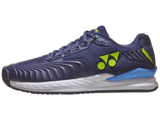 Yonex POWER CUSHION ECLIPSION 4 MEN CLAY Tennis Shoes Navy Blue SHTE4MACEX
