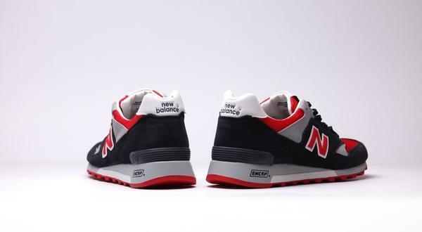 NEW BALANCE Mens Classics shoes 577 SMR MADE IN UK NAVY/RED US 8
