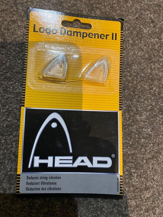 Head  LOGO Dampener II Vibration Dampener 2 piece pack white